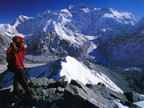 Kangchenjunga Book - Climb Every Mountain - Kangchenjunga  North Face